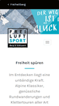 Mobile Screenshot of freiluftsport.at